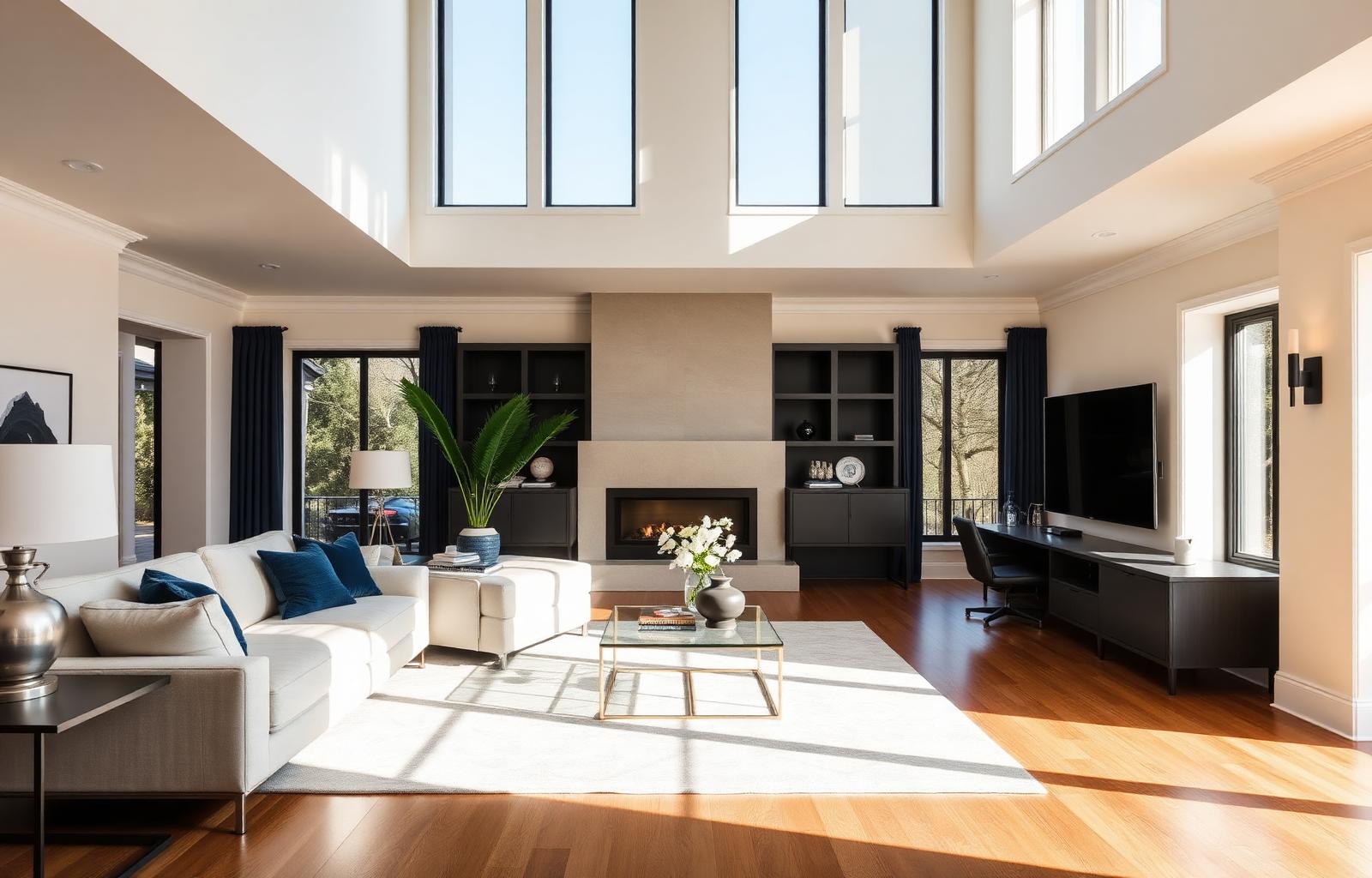 Beautifully renovated home interior